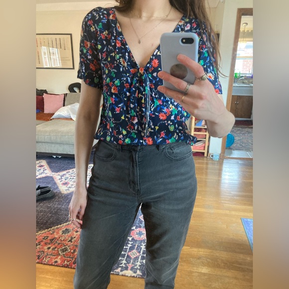 Sezane floral blouse - Picture 6 of 6